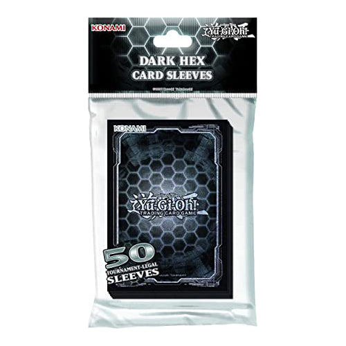 Yu-Gi-Oh! - Dark Hex Card Sleeves (50 Pack) - Loaded Dice Barry Vale of Glamorgan CF64 3HD
