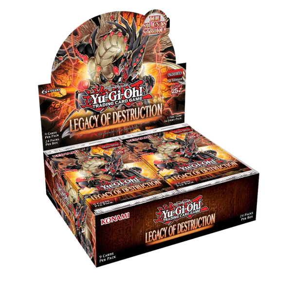 Yu-Gi-Oh! - Legacy Of Destruction Booster Box - Release Date 25/4/24 - Loaded Dice Barry Vale of Glamorgan CF64 3HD
