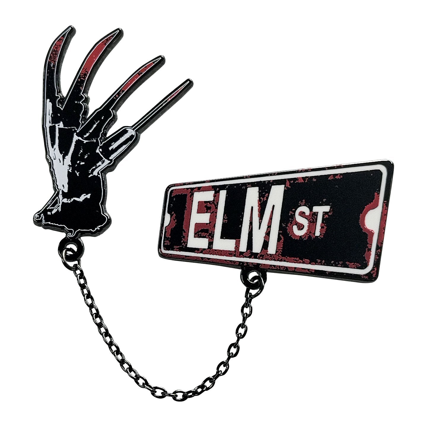 Nightmare on Elm St Pin Badge Set - Loaded Dice