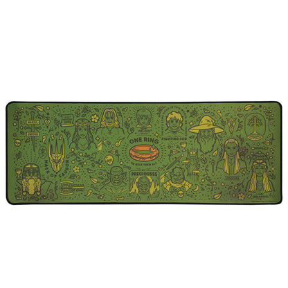 The Lord of the Rings Desk Pad & Coaster Set