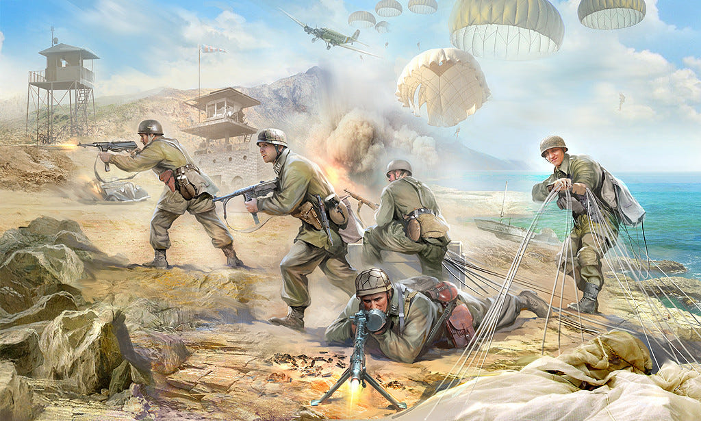 Zvezda 1:35 German Paratroopers 1939-1942 - Z3628