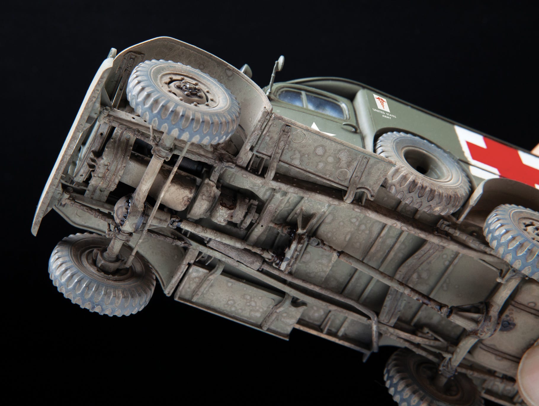 Zvezda 1:35 Dodge WC-54 WWII Ambulance Truck - Z3711
