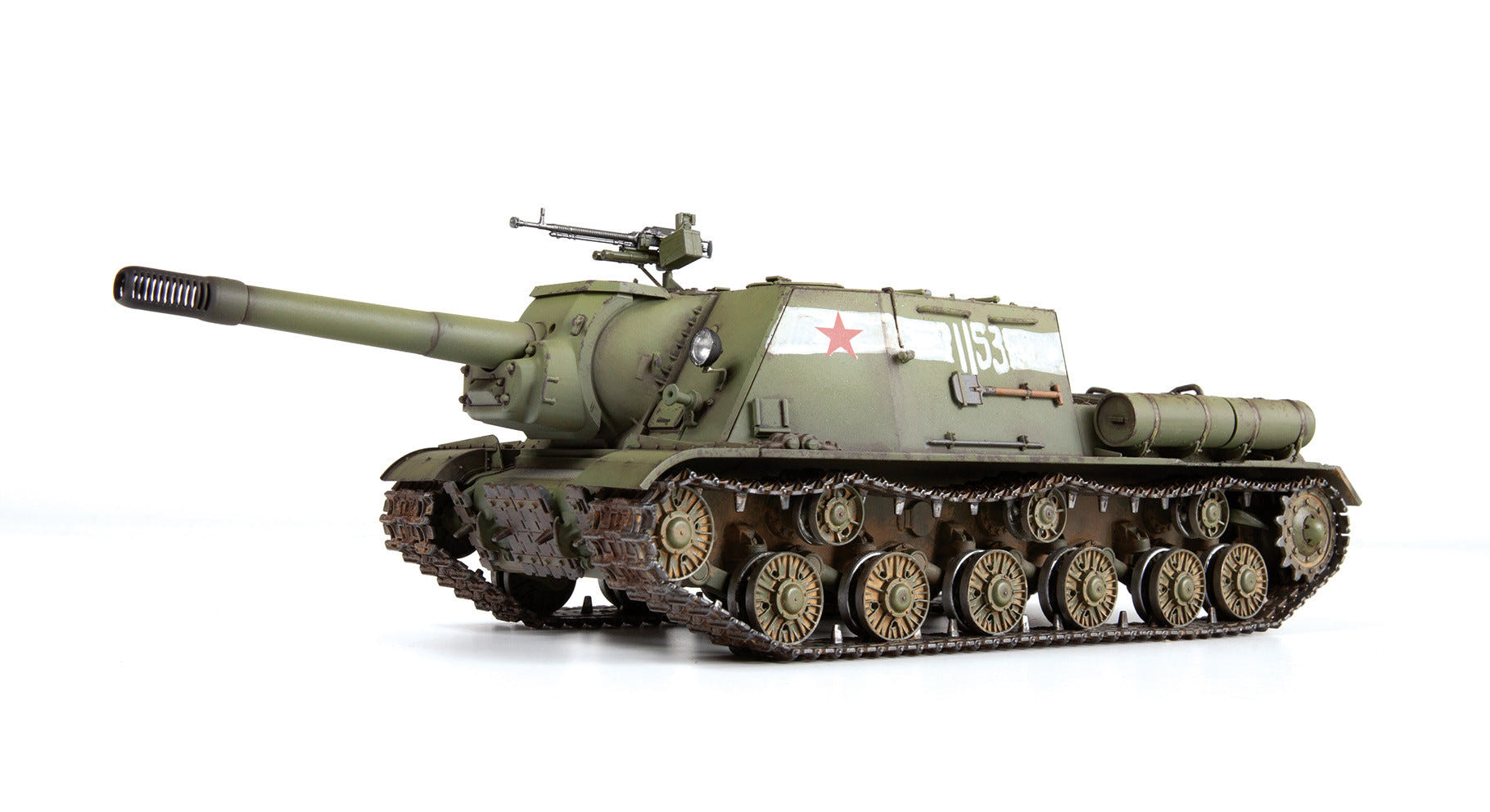 Zvezda 1:35 Soviet Self-Propelled Gun ISU-152 - Z3721