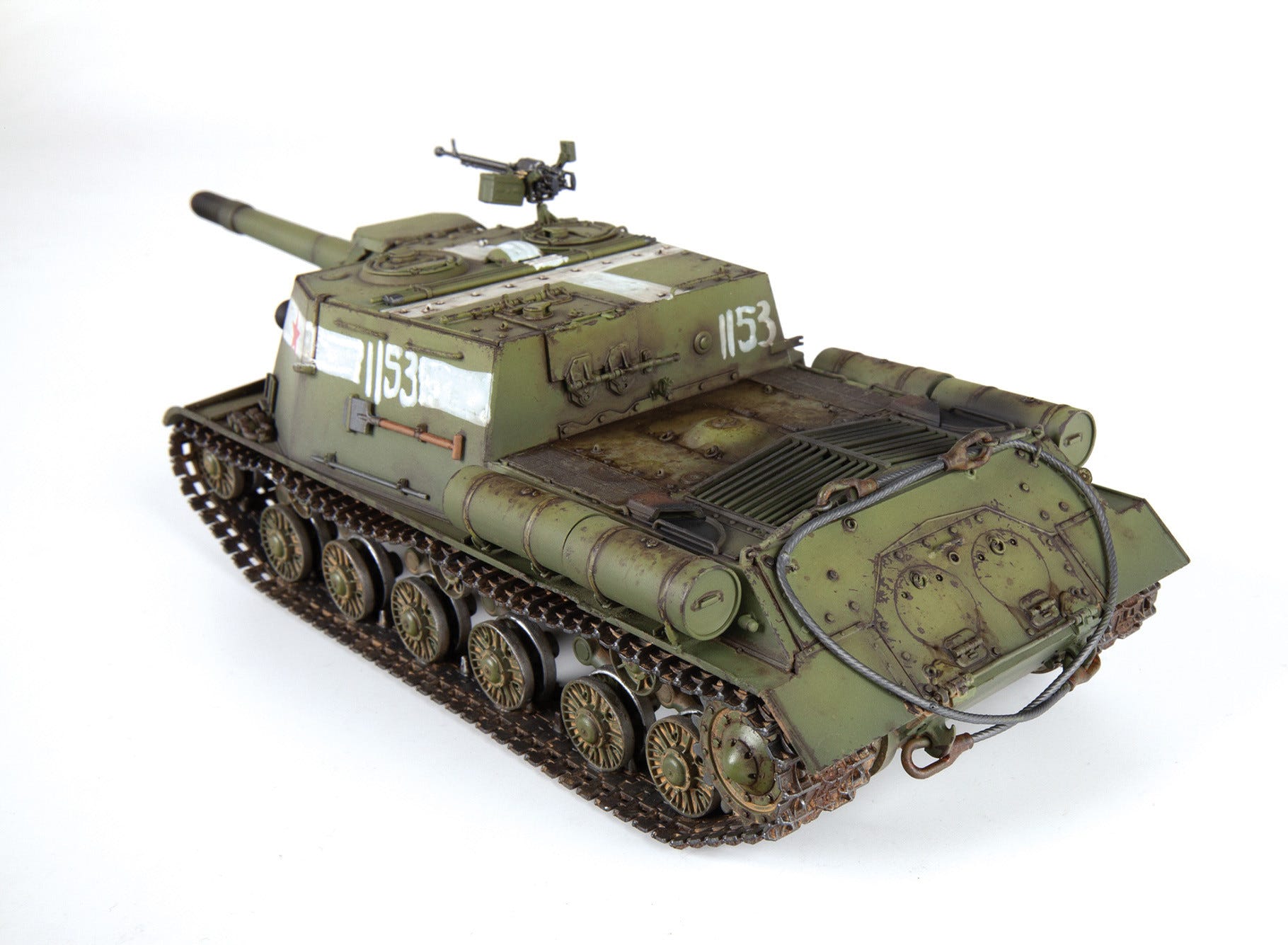 Zvezda 1:35 Soviet Self-Propelled Gun ISU-152 - Z3721