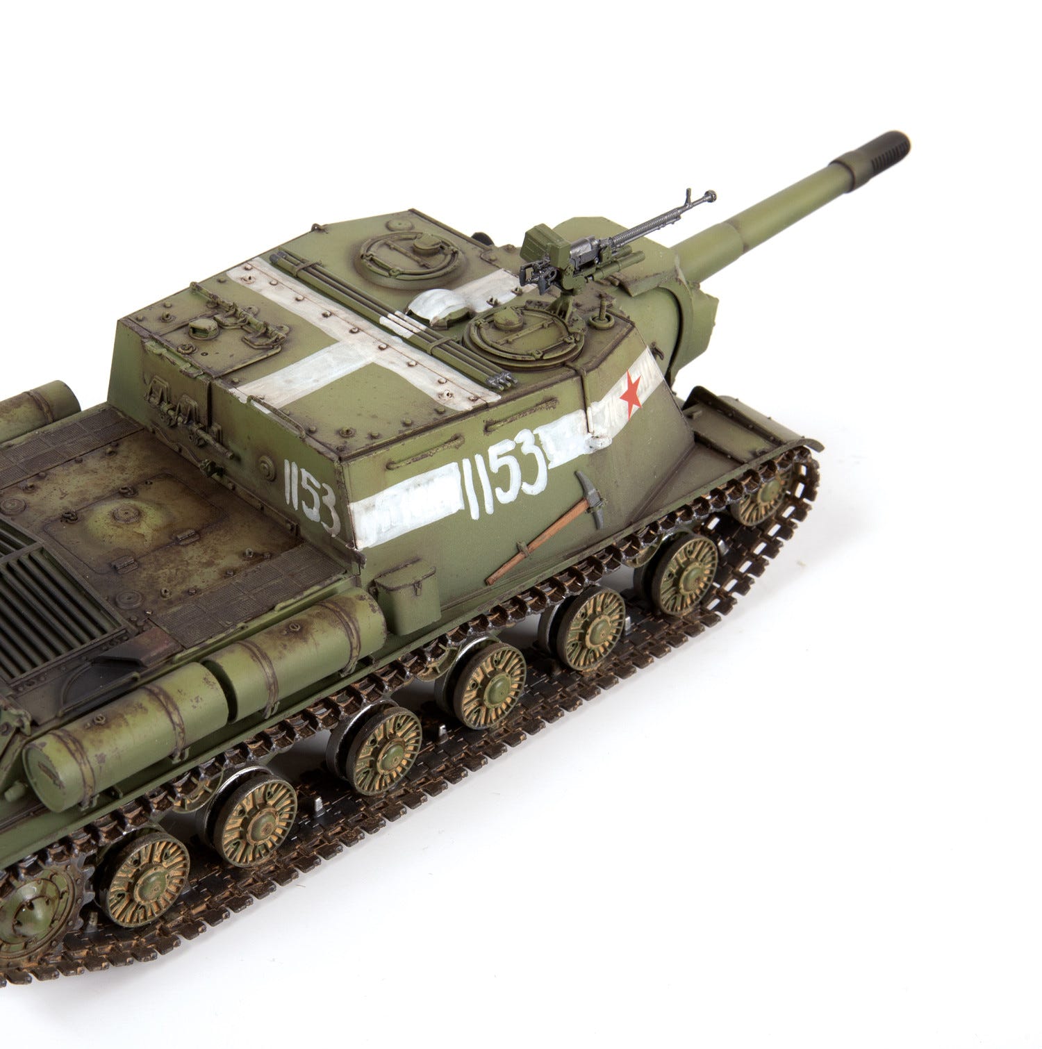 Zvezda 1:35 Soviet Self-Propelled Gun ISU-152 - Z3721