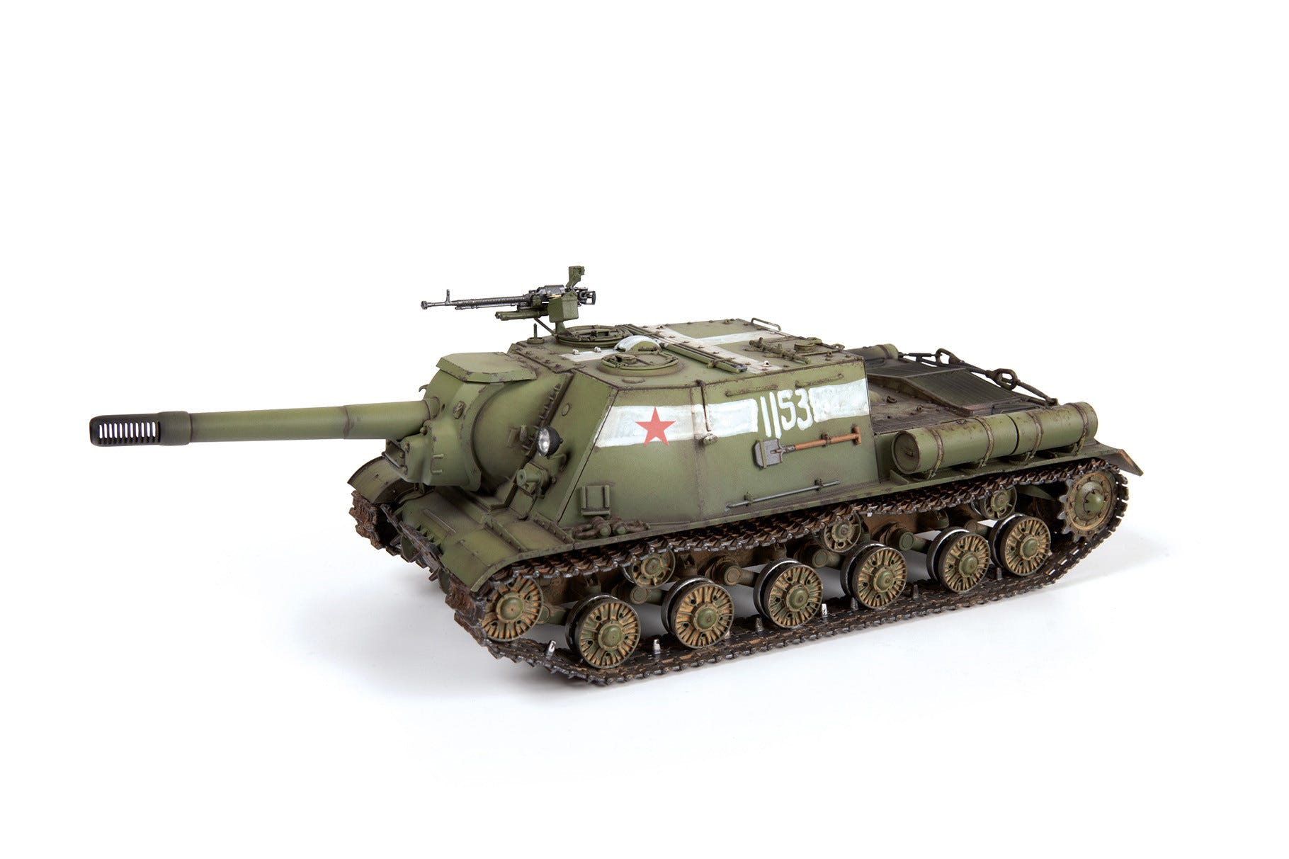 Zvezda 1:35 Soviet Self-Propelled Gun ISU-152 - Z3721