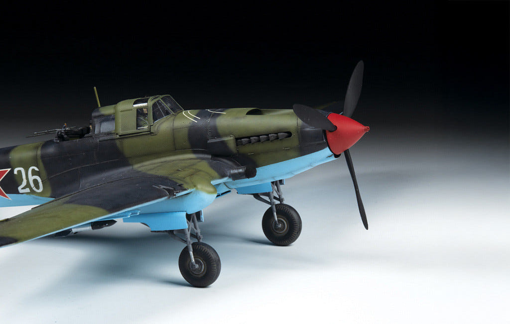 Zvezda 1:48 IL-2 Sturmovik Attack Aircraft (1943) - Z4826
