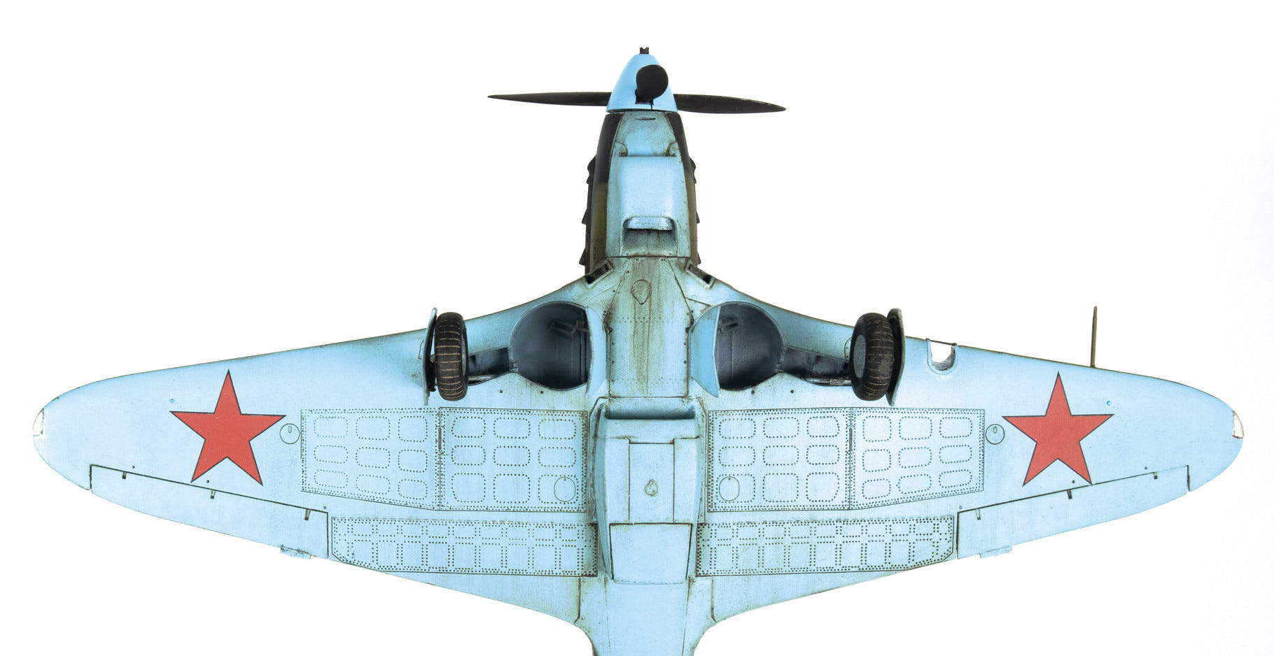 Zvezda 1:48 YAK-7B Late Version Soviet Fighter Aircraft - Z4837