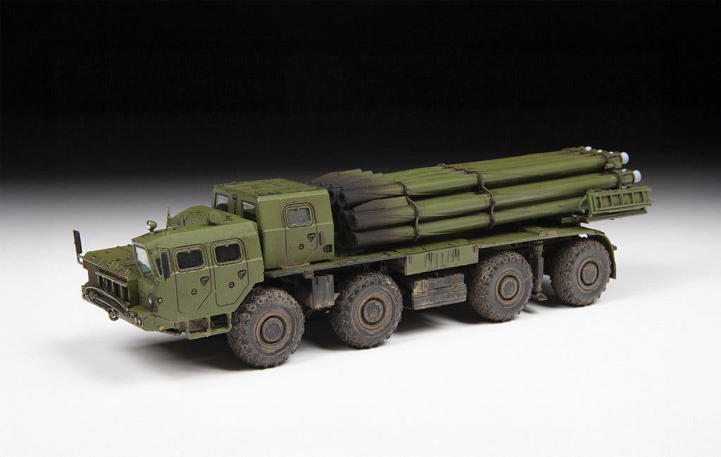 Zvezda 1:72 BM-30 Smerch Multiple Launch Rocket System - Z5072