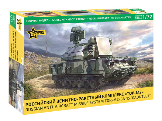 Zvezda 1:72 Anti-Aircraft Missile System TOR-M2/SA-15 Gauntlet - Z5081