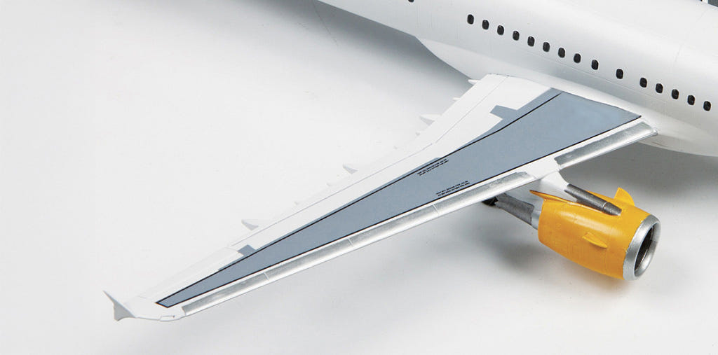 Zvezda 1:144 Airbus A321 CEO Passenger Plane - Z7040