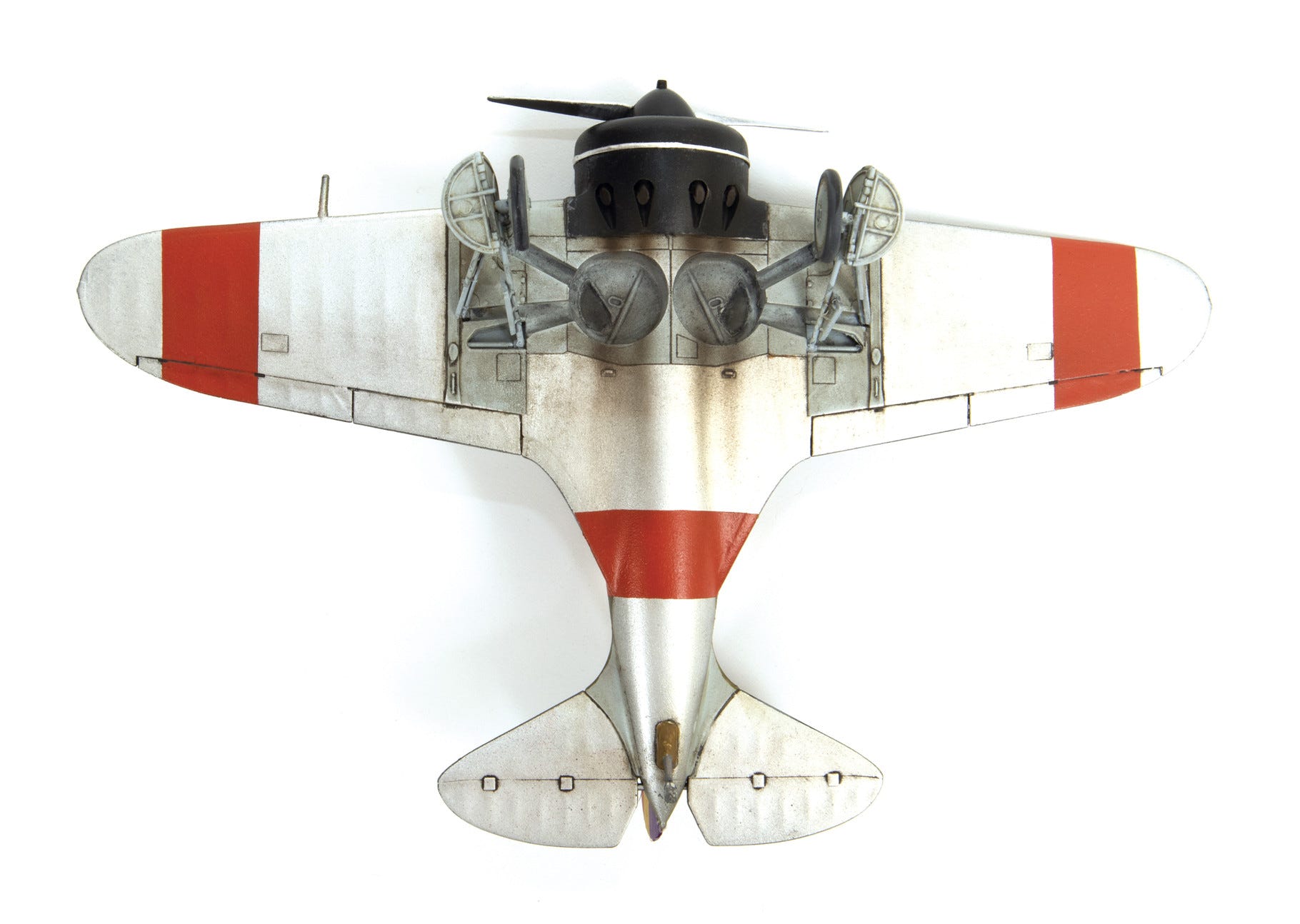Zvezda 1:72 I-16 Polikarpov Type 5 Soviet Fighter Aircraft - Z7330