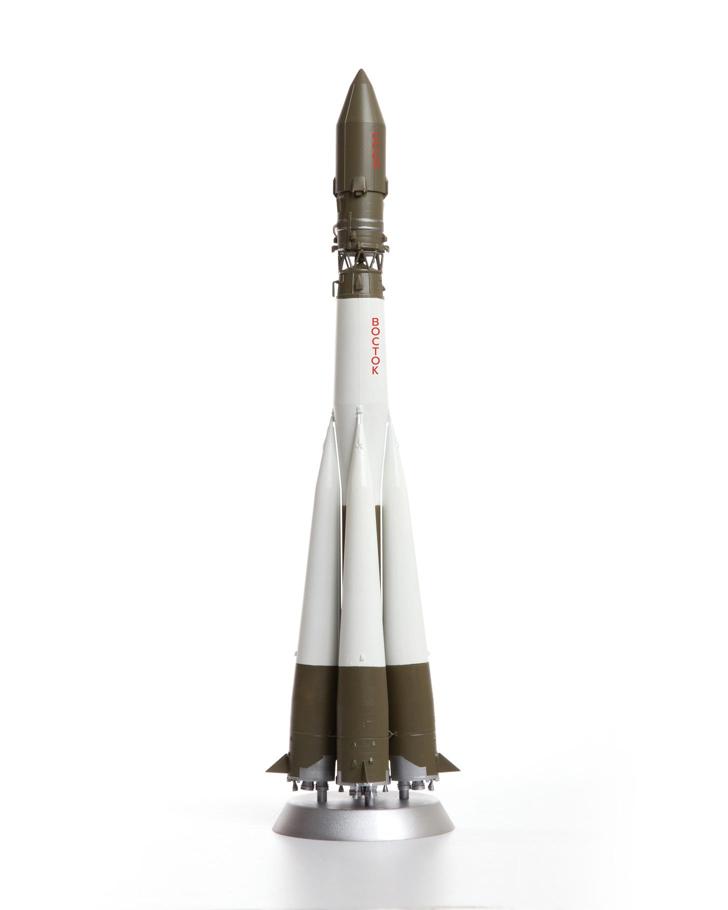 Zvezda 1:144 Vostok-1 Soviet Spacecraft & Launch Rockets 1961 - Z7501