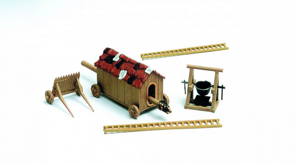 Zvezda 1:72 Medieval Siege Machines Kit #2 - Z8015