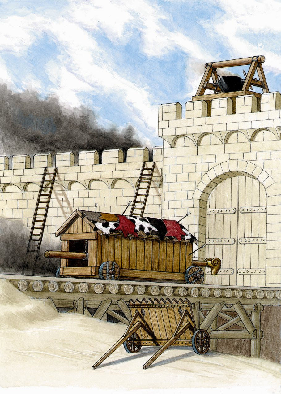 Zvezda 1:72 Medieval Siege Machines Kit #2 - Z8015