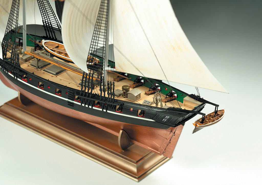 Zvezda 1:100 Russian Brig Mercury 19th Century - Z9067