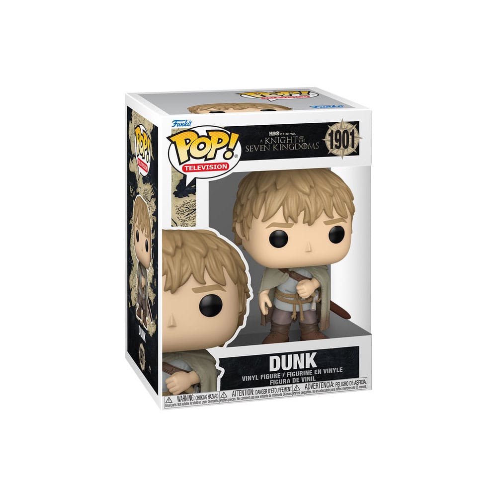 A Knight of the Seven Kingdoms POP! TV Vinyl Figures Dunk 9 cm – Sealed Case of 6 (Chase Guaranteed)