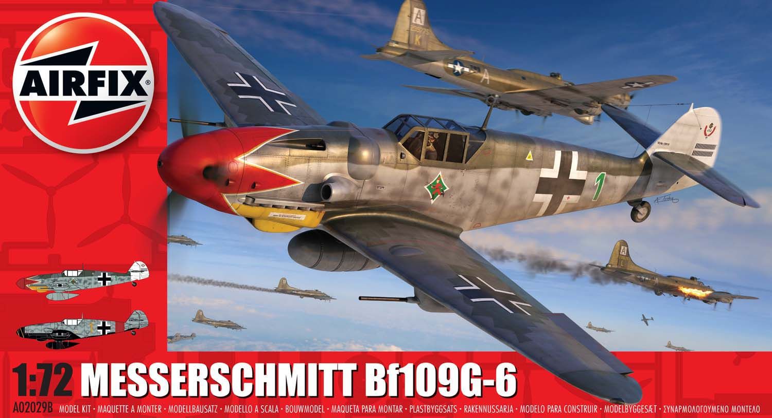Messerschmitt Bf109G-6 (1:72) - Loaded Dice Barry Vale of Glamorgan CF64 3HD