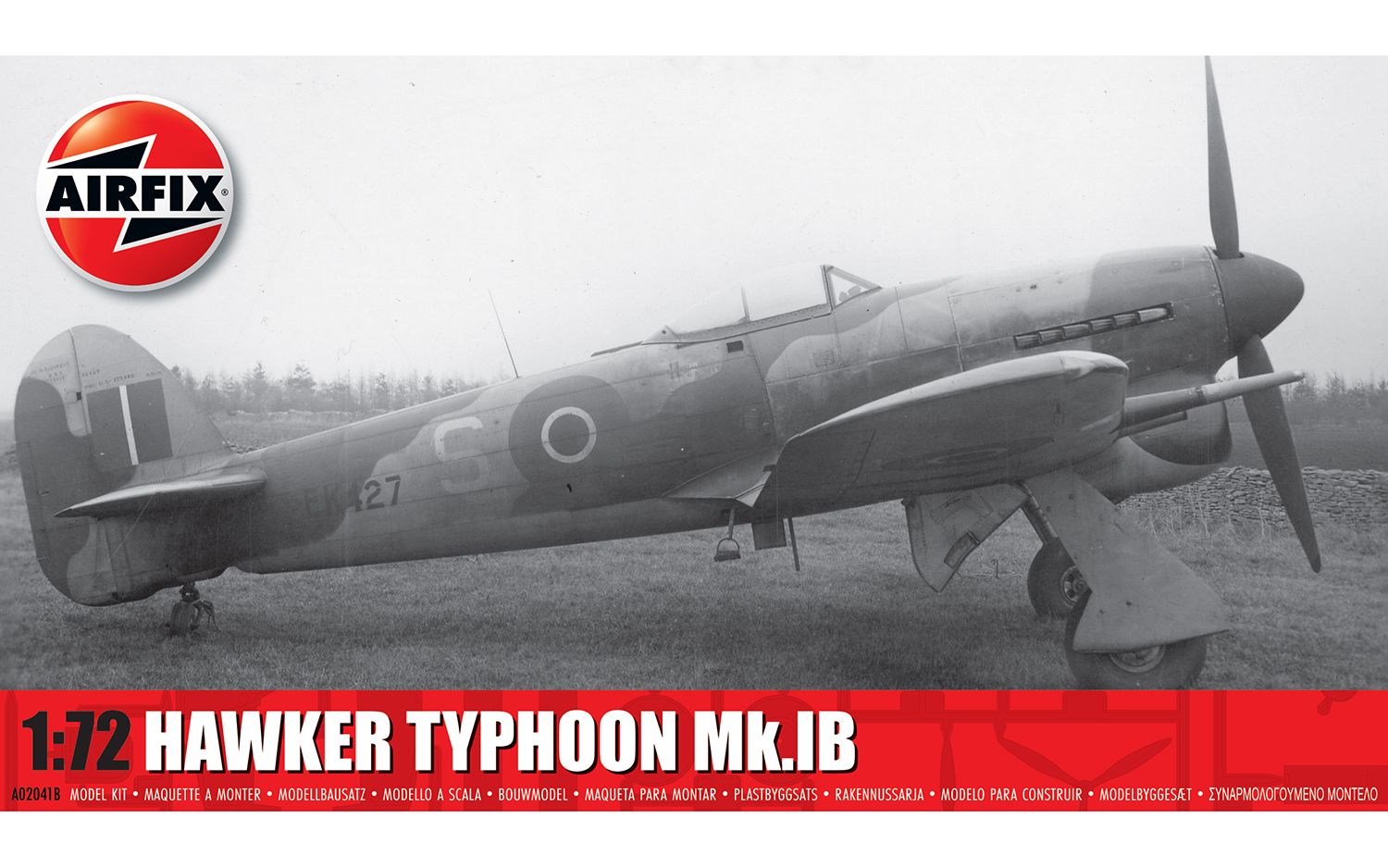 [PRE ORDER] Airfix Hawker Typhoon Mk.IB 1:72 - Release Date September 2024 - Loaded Dice