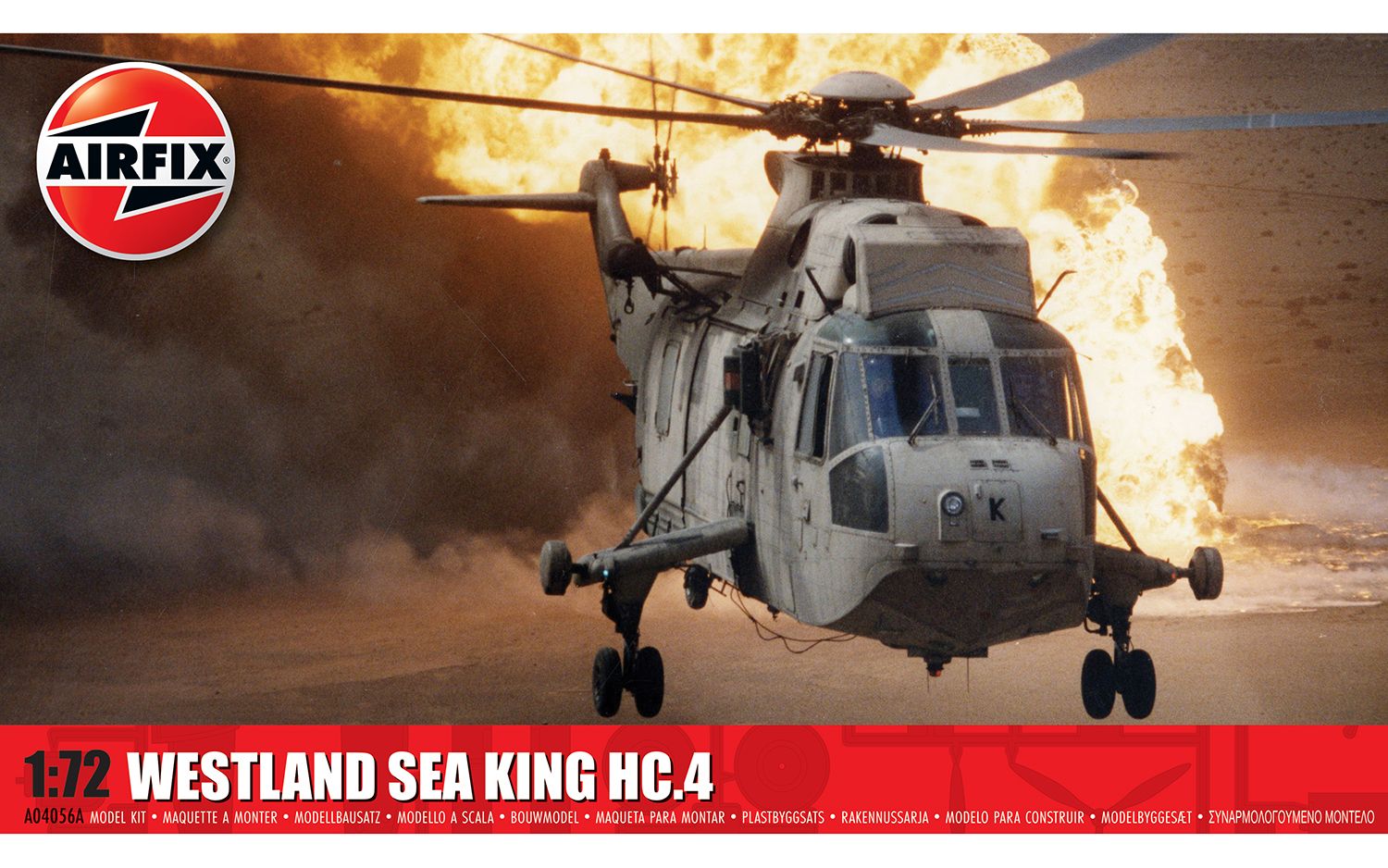 [PRE ORDER] Airfix Westland Sea King HC.4 1:72 - Release Date July 2024 - Loaded Dice