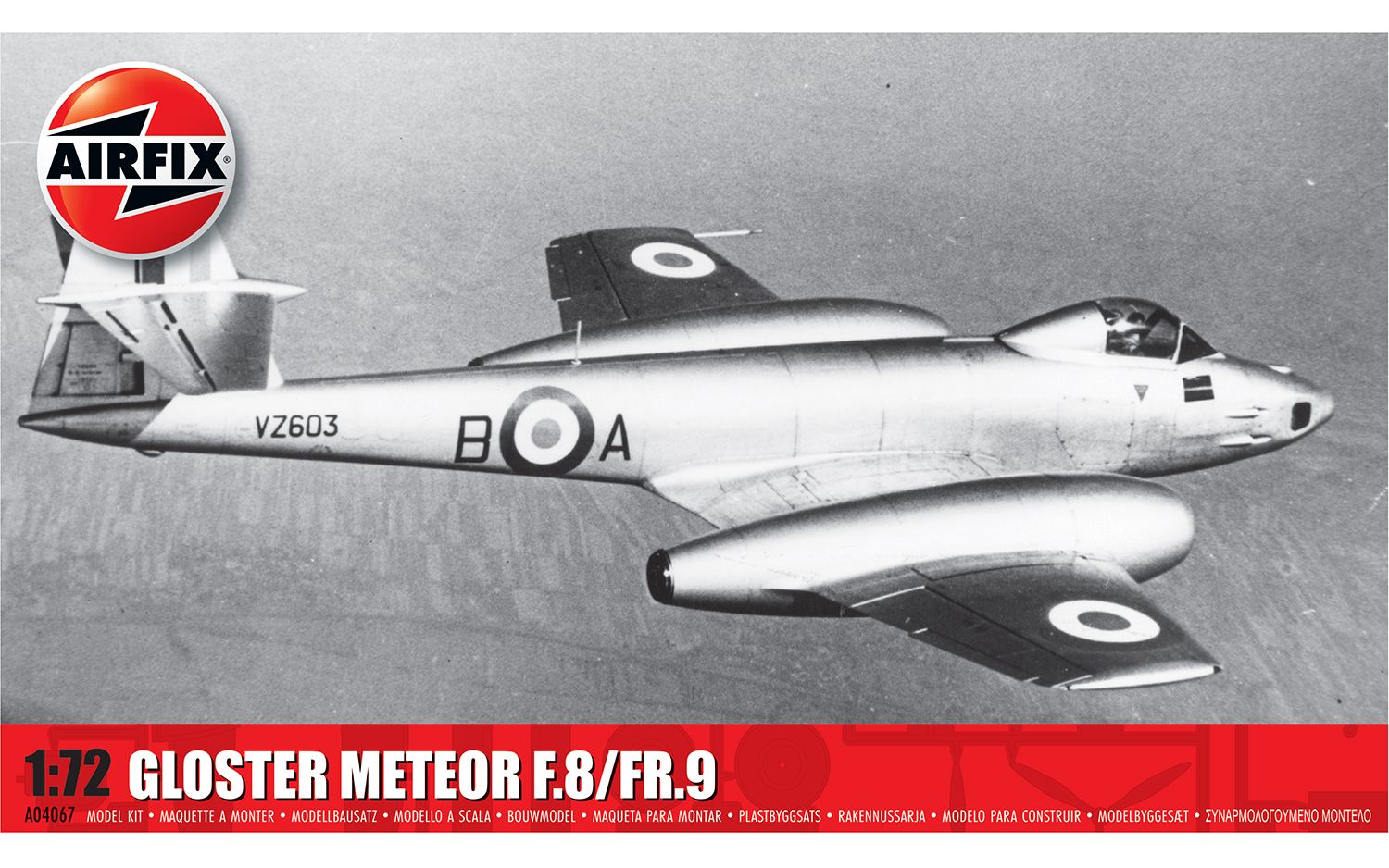 [PRE ORDER] Airfix Gloster Meteor F.8/FR.9 1:72 - Release Date July 2024 - Loaded Dice
