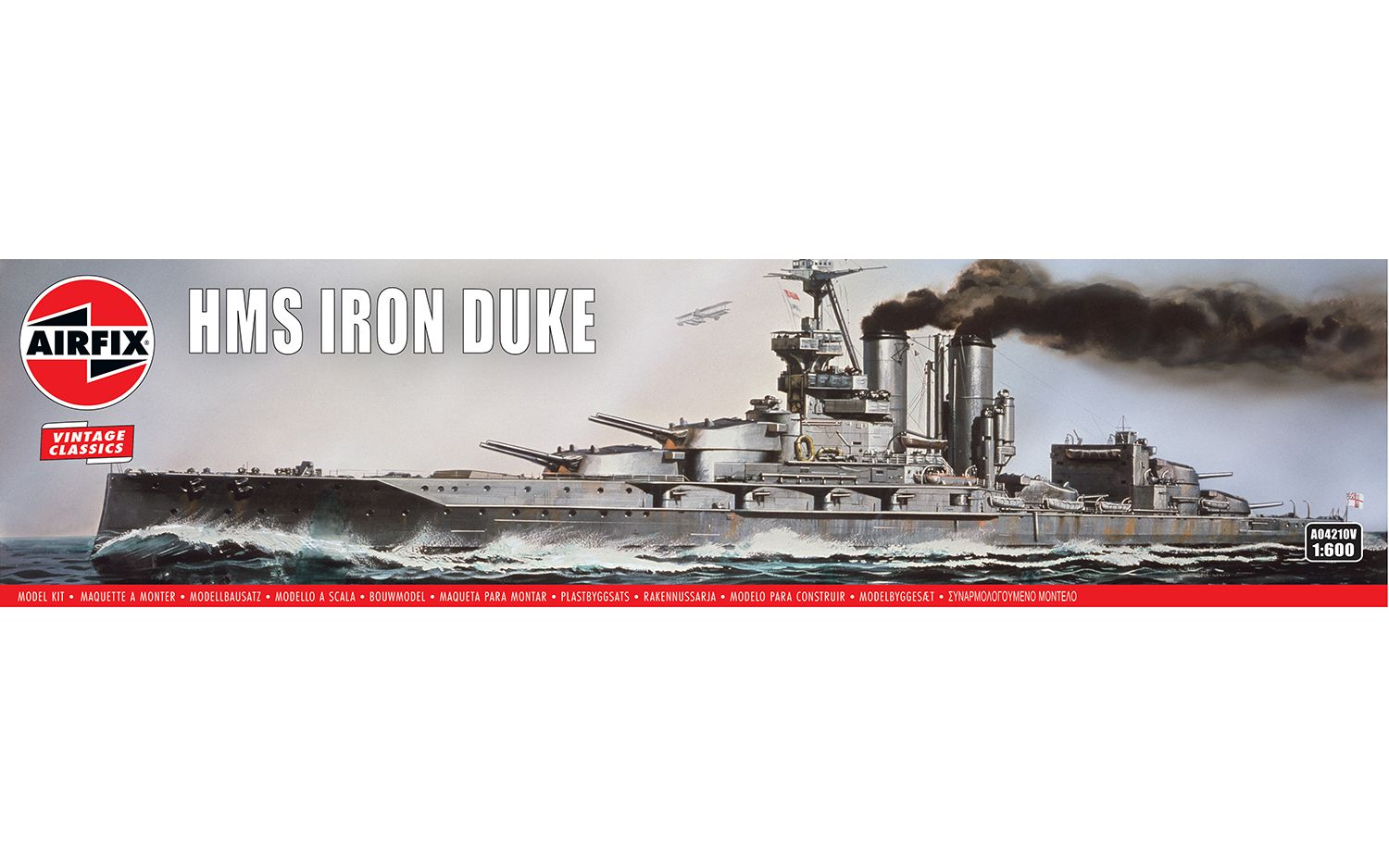 [PRE ORDER] Airfix HMS Iron Duke 1:600 - Release Date December 2024 - Loaded Dice