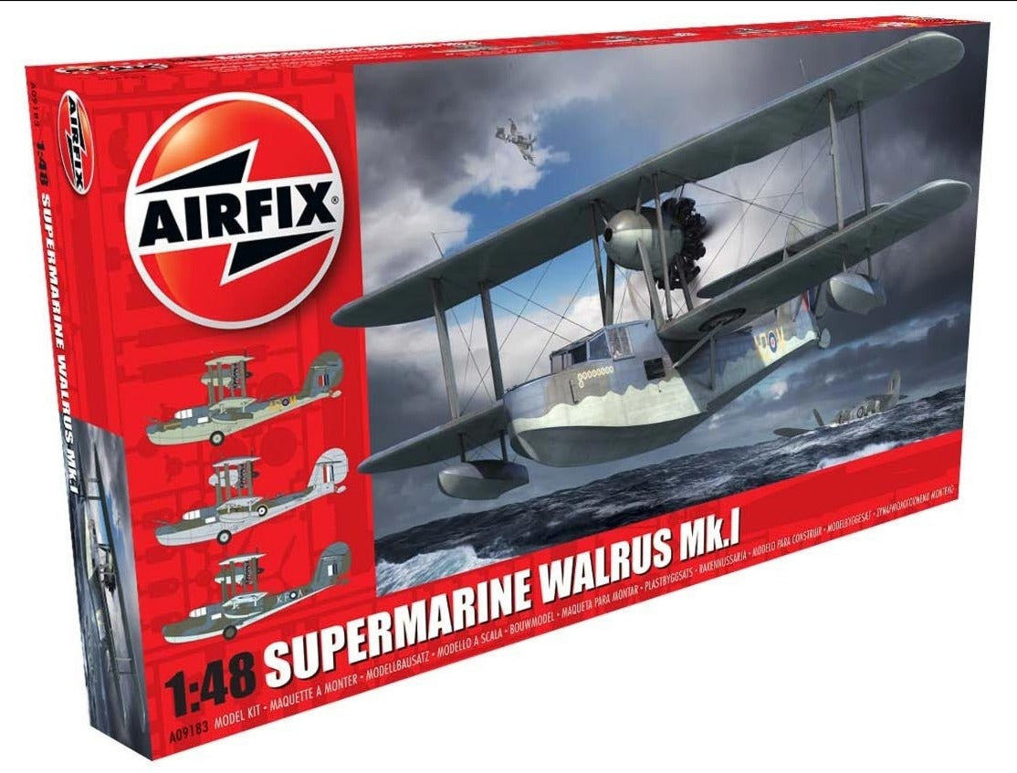 Airfix - Supermarine Walrus Mk.I 1:48 - Loaded Dice Barry Vale of Glamorgan CF64 3HD