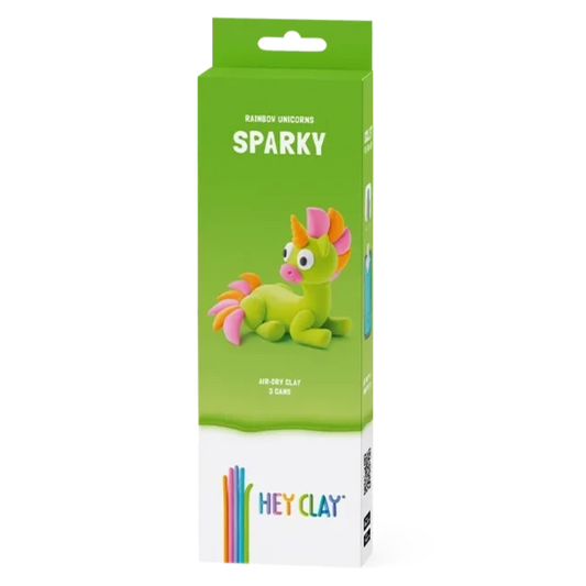 HEY CLAY Unicorn Claymates Sparky (3 Cans) - Loaded Dice
