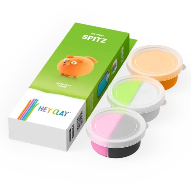Hey Clay Dog Story - Spitz (3 Cans) - Loaded Dice