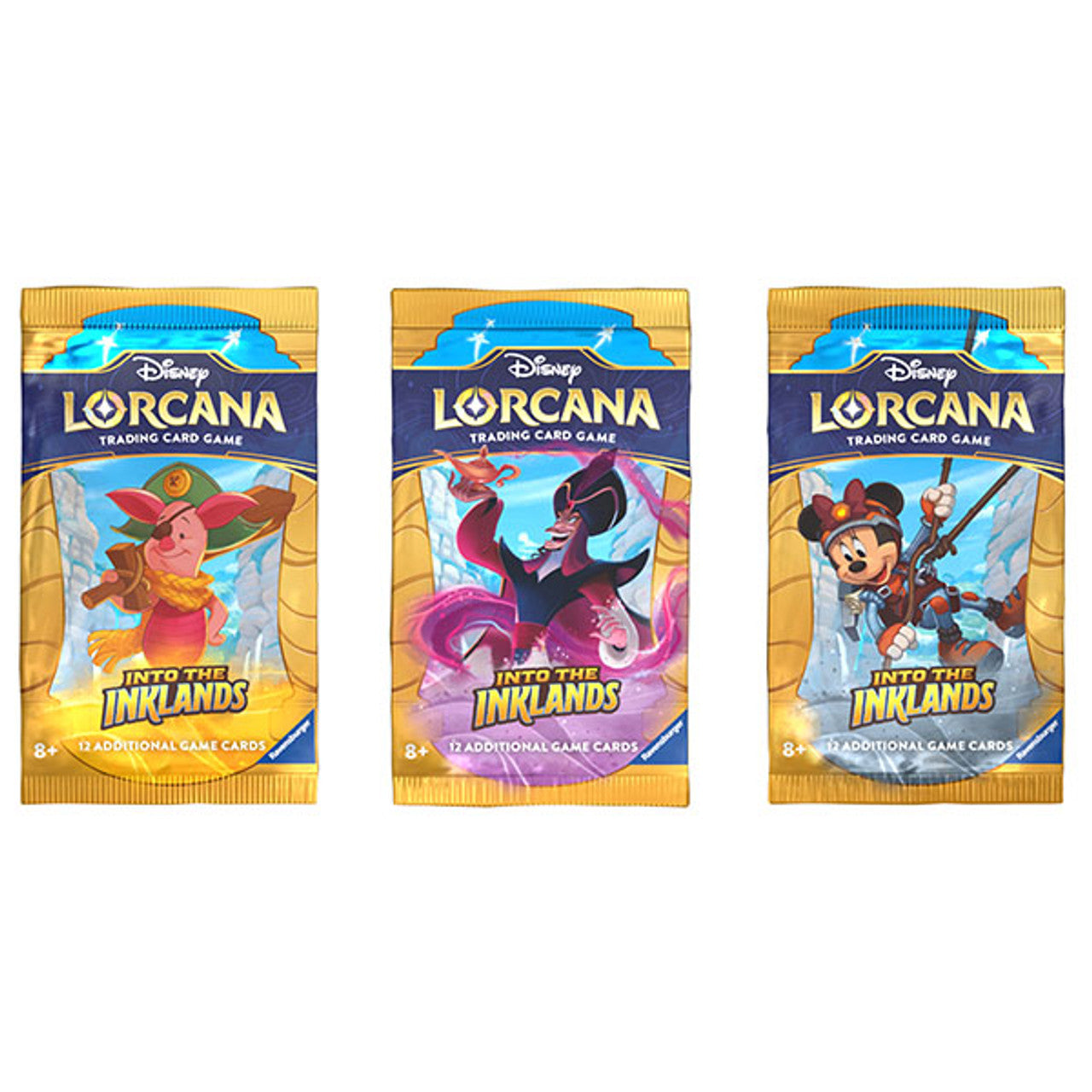 Disney Lorcana Trading Card Game - Into the Inklands Booster Pack - PRE ORDER See Description for Release Date Details - Loaded Dice Barry Vale of Glamorgan CF64 3HD
