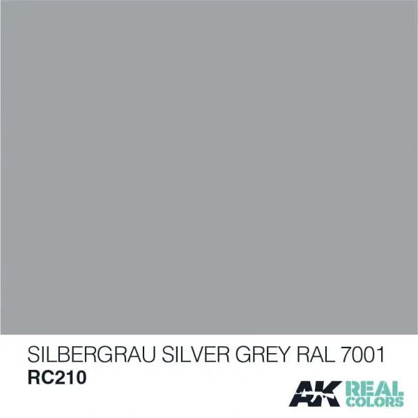 Silbergrau -Silver Grey RAL 7001 10ml - Loaded Dice Barry Vale of Glamorgan CF64 3HD