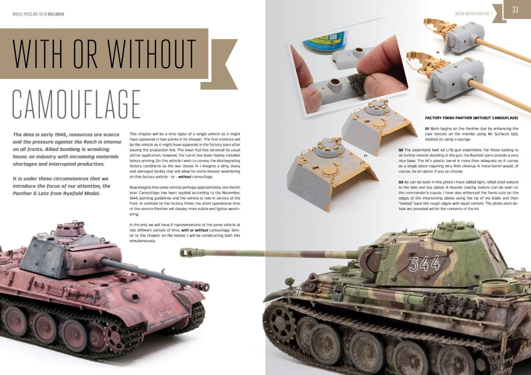 Abteilung 502 Master Modeller Series Vol. 1 - With or Without - Loaded Dice