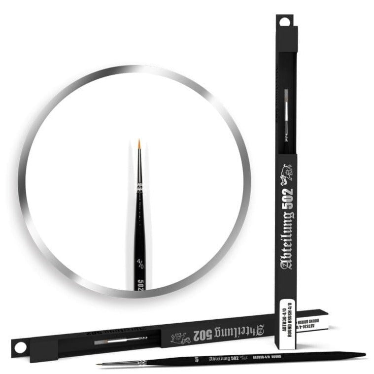 Abteilung 502 Round Brush 4/0 (ABT830-4/0) - Loaded Dice