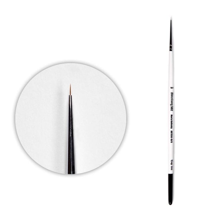 Abteilung 502 TOP LINE Pincel Marta Kolinsky 10.0 (ABT850-10/0) - Loaded Dice