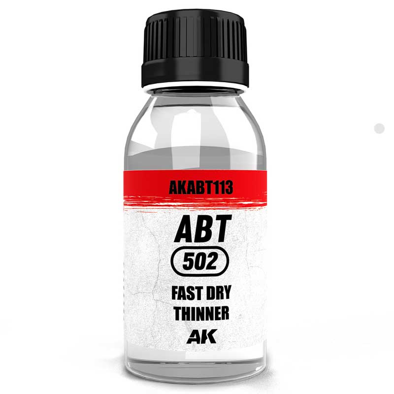 Abteilung 502 oil paint Fast Dry Thinner for model weathering