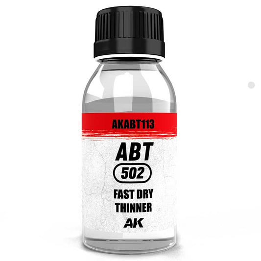 Abteilung 502 oil paint Fast Dry Thinner for model weathering