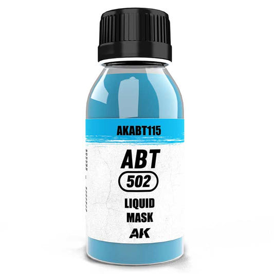 Abteilung 502 oil paint Liquid Mask for model weathering
