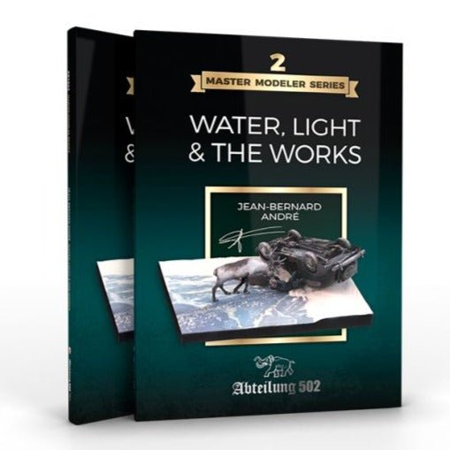 Master Modeller Series Vol. 2 - Water, Light & the Works modelling book from AK Interactive