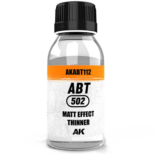 Abteilung 502 oil paint Matt Effect Thinner for model weathering