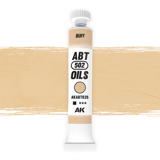 Abteilung 502 oil paint Buff for model weathering