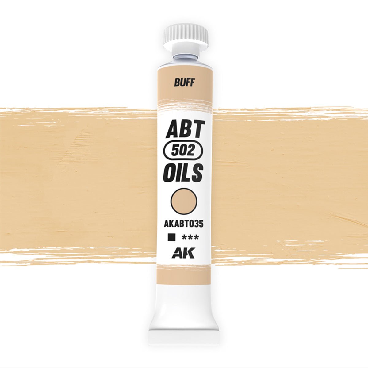 Abteilung 502 oil paint Buff for model weathering