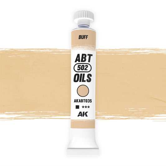 Abteilung 502 oil paint Buff for model weathering