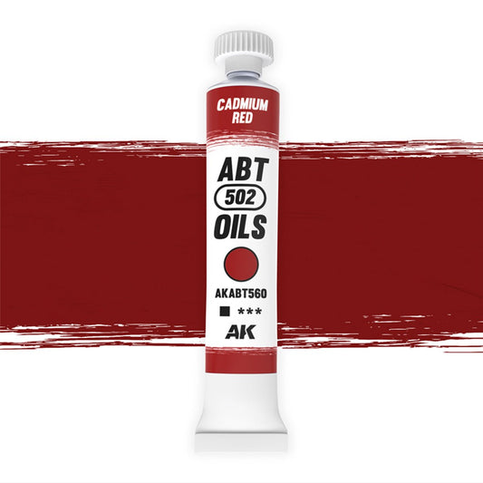 Abteilung 502 oil paint Cadmium Red for model weathering