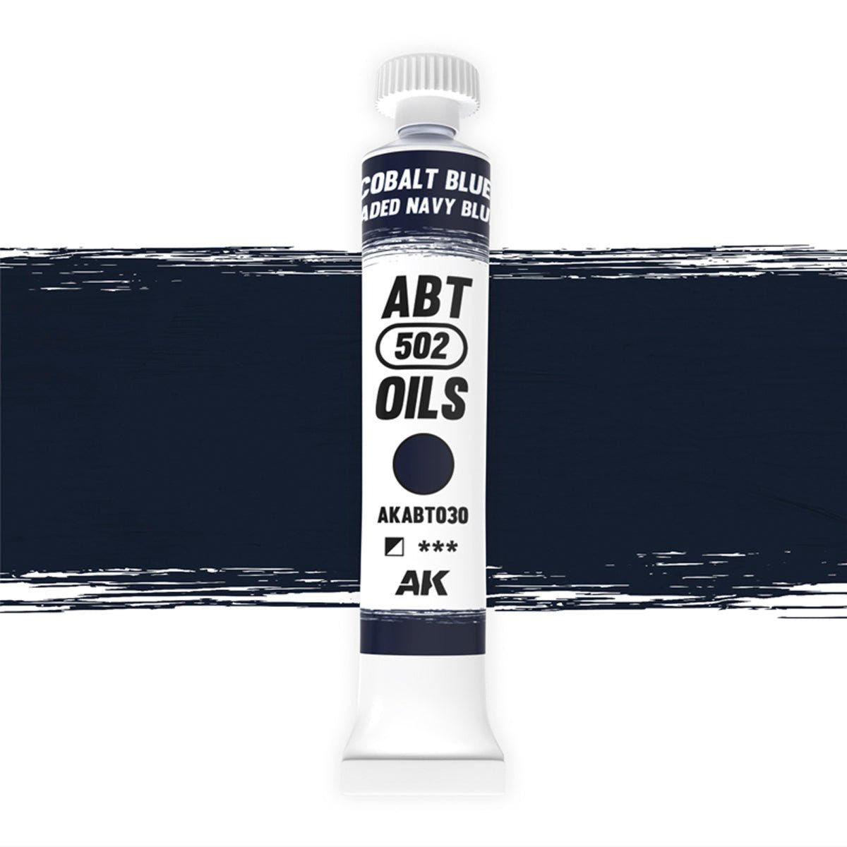 Abteilung 502 oil paint Cobalt Blue / Faded Navy Blue for model weathering