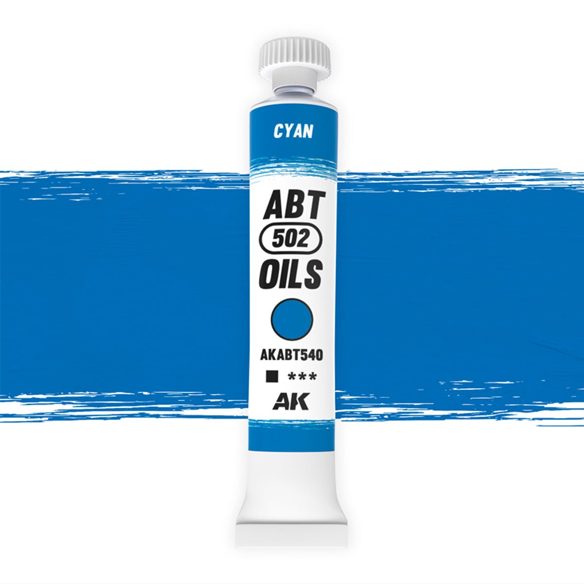Abteilung 502 oil paint Cyan for model weathering