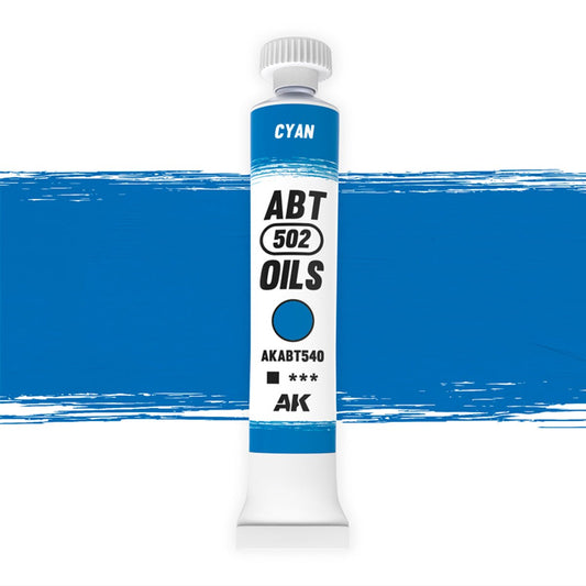 Abteilung 502 oil paint Cyan for model weathering