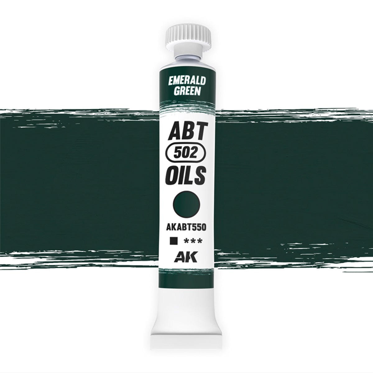 Abteilung 502 oil paint Emerald Green for model weathering