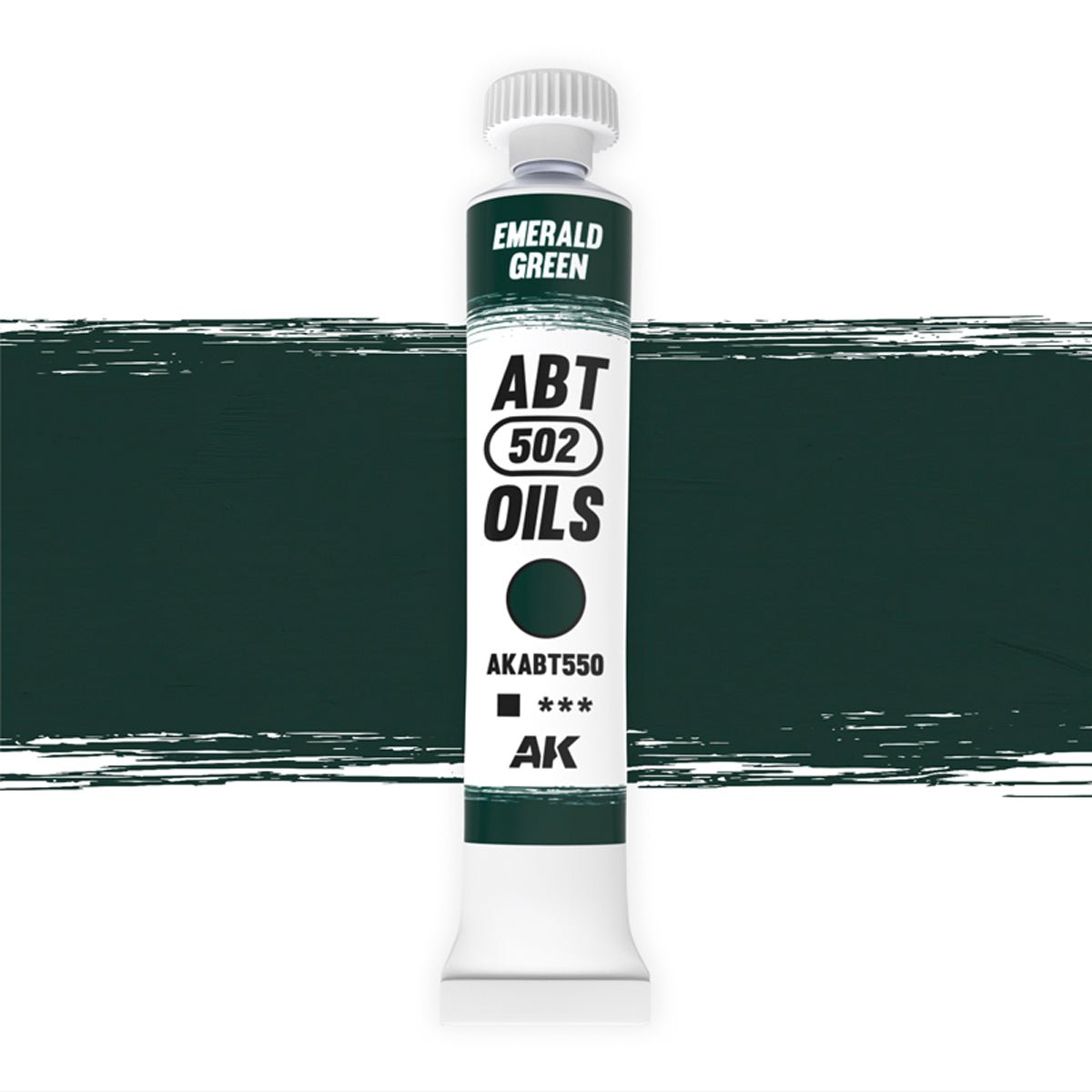 Abteilung 502 oil paint Emerald Green for model weathering