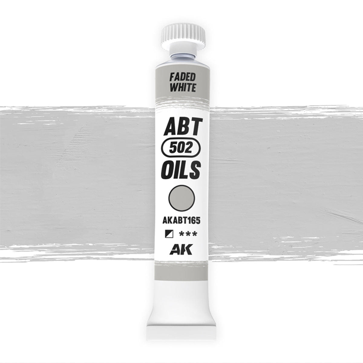 Abteilung 502 oil paint Faded White for model weathering