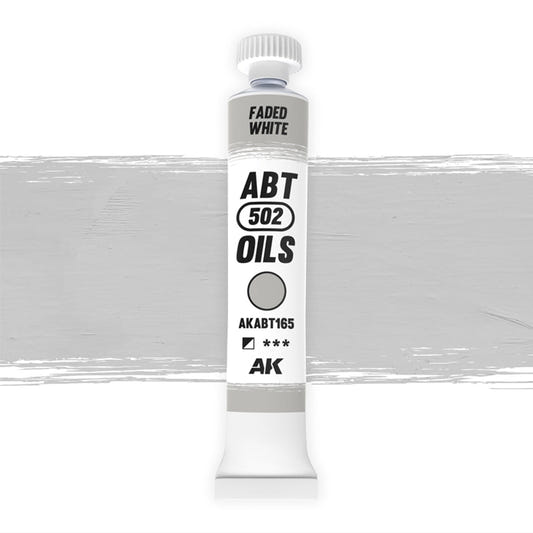 Abteilung 502 oil paint Faded White for model weathering